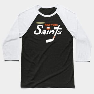 NY Saints Hockey Baseball T-Shirt